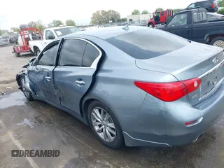 2014 Infiniti Q50 Sport with VIN JN1BV7AR4EM693478, listed as a IAAI auction lot 41882549 with 190,011 mi miles and . Bid and sale history available at carsss.com. Image 14.