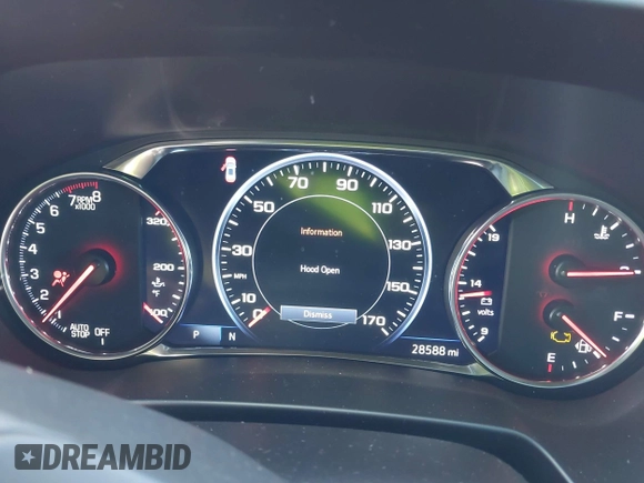 2023 Chevrolet Blazer RS with VIN 3GNKBKRS9PS168281, listed as a IAAI auction lot 41904523 with 28,588 mi miles and . Bid and sale history available at DreamBid. Image 7.