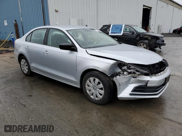 2015 Volkswagen Jetta S with VIN 3VW1K7AJ2FM303265, listed as a Copart auction lot 51550585 with 79,378 mi miles and Salvage title. Bid and sale history available at DreamBid. Image 4.