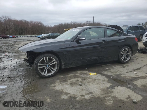 2014 BMW 4 Series 428i xDrive with VIN WBA3N5C51EF715759, listed as a Copart auction lot 48962695 with 90,936 mi miles and Salvage Title. Bid and sale history available at DreamBid. Image 1.