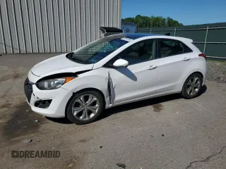 2013 Hyundai Elantra with VIN KMHD35LE9DU136571, listed as a Copart auction lot 59024955 with 105,290 mi miles and Salvage title. Bid and sale history available at DreamBid. Image 1.