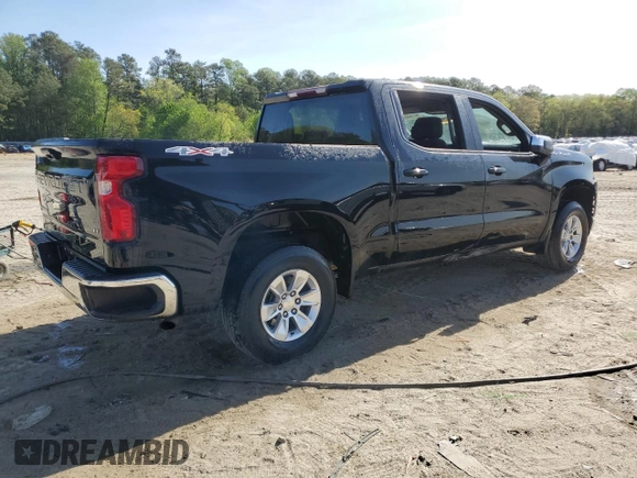 2020 Chevrolet Silverado 1500 LT with VIN 1GCPYDEK4LZ119257, listed as a Copart auction lot 54862255 with 61,026 mi miles and Clean Title. Bid and sale history available at DreamBid. Image 3.