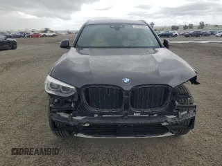 2021 BMW X3 xDrive30i with VIN 5UXTY5C09M9E29882, listed as a Copart auction lot 51461695 with 43,807 mi miles and Salvage Title. Bid and sale history available at DreamBid. Image 5.