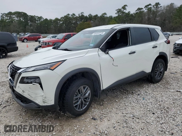 2022 Nissan Rogue S with VIN 5N1BT3AA7NC700589, listed as a Copart auction lot 46452245 with 39,403 mi miles and Salvage title. Bid and sale history available at DreamBid. Image 1.