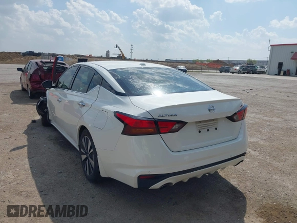 2019 Nissan Altima 2.5 SV with VIN 1N4BL4DV2KN307694, listed as a IAAI auction lot 41867957 with 53,904 mi miles. Bid and sale history available at carsss.com. Image 3.