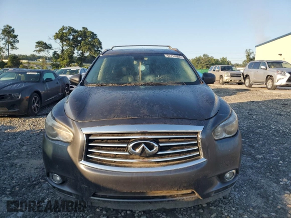 2014 Infiniti QX60 с VIN 5N1AL0MM8EC500692, выставлен на аукционе Copart как лот 62740605 с пробегом Не указан миль и Чистый • Clean title. История ставок и продаж доступна на DreamBid. Изображение 5.