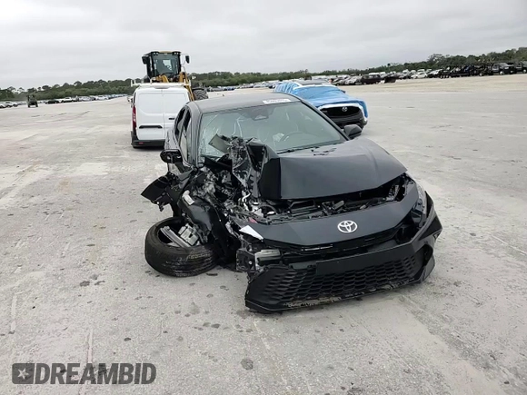 2025 Toyota Camry LE with VIN 4T1DAACK4SU027338, listed as a Copart auction lot 45603445 with 11,536 mi miles and Non Repairable. Bid and sale history available at DreamBid. Image 10.