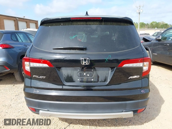 2021 Honda Pilot EX-L with VIN 5FNYF6H57MB064595, listed as a IAAI auction lot 41942327 with 46,150 mi miles and . Bid and sale history available at DreamBid. Image 16.