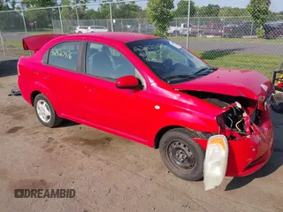 2007 Chevrolet Aveo LS with VIN KL1TD56617B045173, listed as a IAAI auction lot 42420476 with 88,524 mi miles and . Bid and sale history available at DreamBid. Image 1.