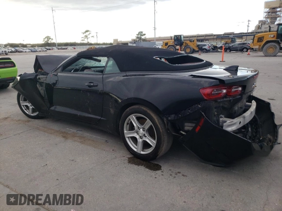 2020 Chevrolet Camaro 1LT with VIN 1G1FB3DS9L0106865, listed as a Copart auction lot 80234864 with 177,116 mi miles and Salvage Title. Bid and sale history available at carsss.com. Image 2.