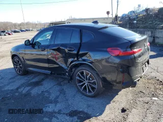 2025 BMW X4 xDrive30i z VIN 5UX33DT02S9X64212, wystawiony jako Copart lot #83121124 z przebiegiem Nie podano mil oraz Szkoda całkowita • Salvage title. Historia ofert i sprzedaży dostępna na DreamBid. Obrazek 2.