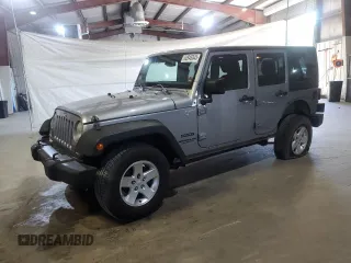 2014 Jeep Wrangler Unlimited Sport with VIN 1C4BJWDG6EL104739, listed as a Copart auction lot 62845045 with 167,155 mi miles and Clean title. Bid and sale history available at DreamBid. Image 1.