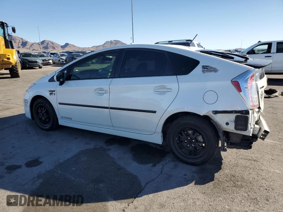 2013 Toyota Prius One with VIN JTDKN3DU3D5700869, listed as a Copart auction lot 50425165 with 80,489 mi miles and Salvage Title. Bid and sale history available at carsss.com. Image 2.