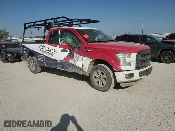2016 Ford F-150 XL with VIN 1FTEX1C86GKE71786, listed as a Copart auction lot 75737564 with Not Provided miles and Salvage Title. Bid and sale history available at carsss.com. Image 11.