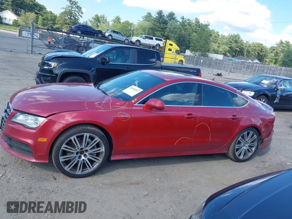 2013 Audi A7 Prestige with VIN WAU2GAFC0DN023439, listed as a IAAI auction lot 42605597 with 173,364 mi miles and . Bid and sale history available at DreamBid. Image 14.