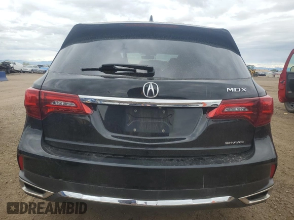 2018 Acura MDX Technology with VIN 5J8YD4H51JL001576, listed as a Copart auction lot 57646995 with 98,295 mi miles and Salvage title. Bid and sale history available at DreamBid. Image 6.
