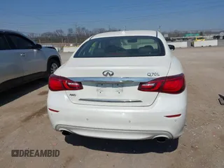 2017 Infiniti Q70 3.7 with VIN JN1BY1PR4HM210734, listed as a IAAI auction lot 41781440 with 146,030 mi miles and . Bid and sale history available at DreamBid. Image 16.