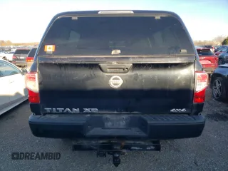 2017 Nissan Titan XD S with VIN 1N6AA1F37HN504596, listed as a Copart auction lot 81067684 with 85,308 mi miles and Salvage Title. Bid and sale history available at carsss.com. Image 6.
