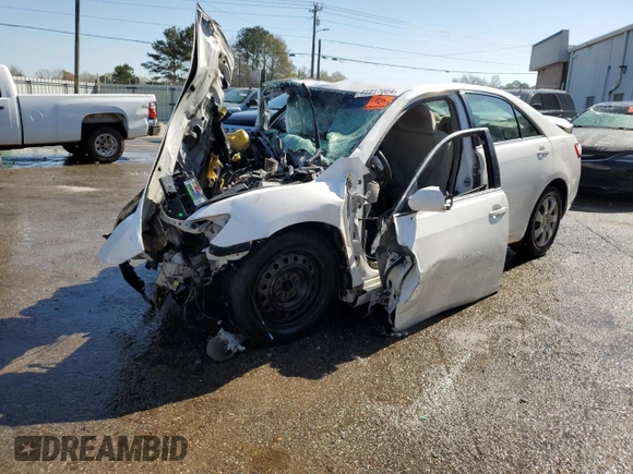 2007 Toyota Camry CE with VIN JTNBE46K273086393, listed as a Copart auction lot 45917024 with 0 mi miles and Non Repairable. Bid and sale history available at carsss.com. Image 1.