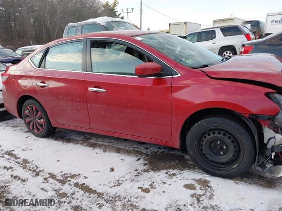 2014 Nissan Sentra S with VIN 3N1AB7AP2EL647421, listed as a IAAI auction lot 41187310 with 172,063 mi miles. Bid and sale history available at carsss.com. Image 13.