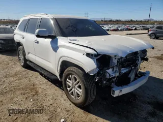 2023 Toyota Sequoia SR5 with VIN 7SVAAABA1PX004224, listed as a Copart auction lot 85782574 with 55,131 mi miles and Salvage Title. Bid and sale history available at carsss.com. Image 4.