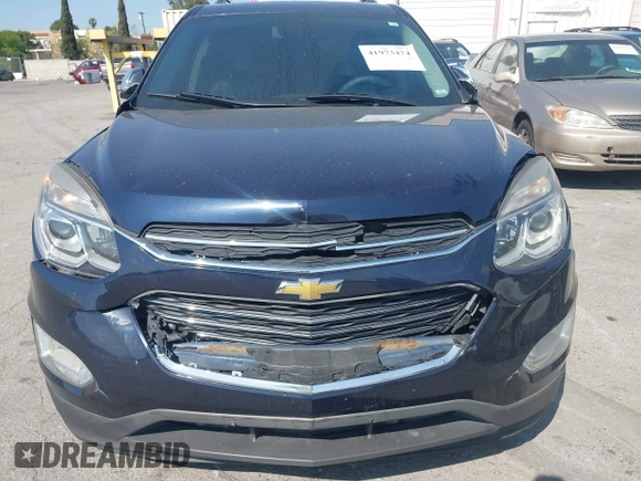 2016 Chevrolet Equinox LTZ with VIN 2GNALDEK3G6228404, listed as a IAAI auction lot 41973474 with 142,806 mi miles. Bid and sale history available at carsss.com. Image 6.