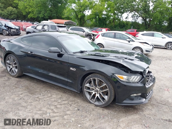 2015 Ford Mustang GT with VIN 1FA6P8CF2F5423037, listed as a IAAI auction lot 42370882 with 149,794 mi miles and . Bid and sale history available at DreamBid. Image 1.