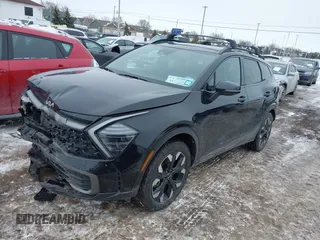 2024 Kia Sportage X-Line with VIN 5XYK6CDF1RG162623, listed as a IAAI auction lot 41439116 with 15,753 mi miles and . Bid and sale history available at carsss.com. Image 2.
