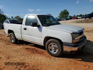2004 Chevrolet Silverado 1500 LS with VIN 1GCEC14V14Z290940, listed as a Copart auction lot 52427055 with 74,745 mi miles and Salvage Title. Bid and sale history available at carsss.com. Image 4.