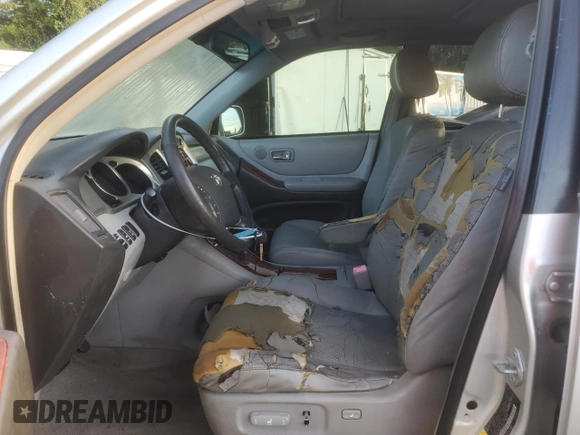 2004 Toyota Highlander z VIN JTEEP21A040016012, wystawiony jako Copart lot #69459044 z przebiegiem 269 918 mil mil oraz Czysty tytuł • Clean title. Historia ofert i sprzedaży dostępna na DreamBid. Obrazek 7.