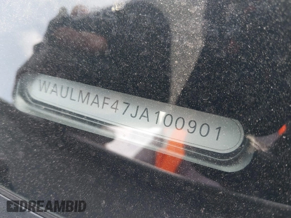 2018 Audi A4 Premium Plus z VIN WAULMAF47JA100901, wystawiony jako IAAI lot #42114793 z przebiegiem 101 899 mil mil oraz . Historia ofert i sprzedaży dostępna na DreamBid. Obrazek 9.