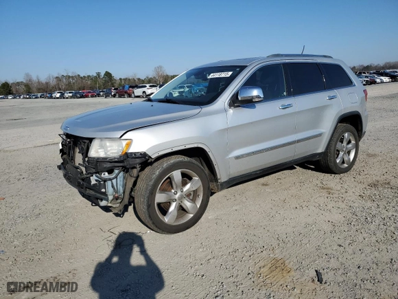 2012 Jeep Grand Cherokee Limited with VIN 1C4RJFBT4CC277090, listed as a Copart auction lot 44118715 with 182,553 mi miles and Salvage Title. Bid and sale history available at carsss.com. Image 1.