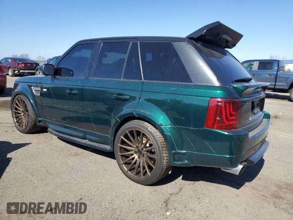 2012 Land Rover Range Rover Sport SC Autobiography with VIN SALSP2E45CA727525, listed as a Copart auction lot 45533335 with 0 mi miles and Salvage Title. Bid and sale history available at carsss.com. Image 2.