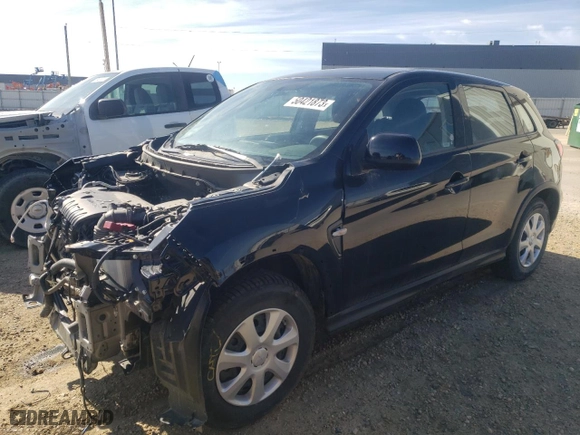 2021 Mitsubishi RVR ES with VIN JA4AJUAU8MU605435, listed as a Copart auction lot 50421873 with 11657 miles. Bid and sale history available at carsss.com. Image 1.