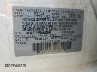 2013 Nissan Sentra SR z VIN 3N1AB7AP5DL609597, wystawiony jako Copart lot #58694435 z przebiegiem 98 954 mil mil oraz Szkoda całkowita • Salvage title. Historia ofert i sprzedaży dostępna na DreamBid. Obrazek 12.