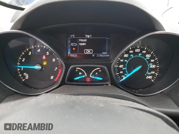 2013 Ford Escape SE with VIN 1FMCU9G96DUB33544, listed as a Copart auction lot 50563025 with 278,629 mi miles and Salvage Title. Bid and sale history available at DreamBid. Image 9.