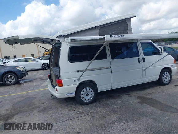 1997 Volkswagen EuroVan CV с VIN WV2EH8705VH077041, выставлен на аукционе IAAI как лот 42481515 с пробегом 144 миль миль и . История ставок и продаж доступна на DreamBid. Изображение 4.