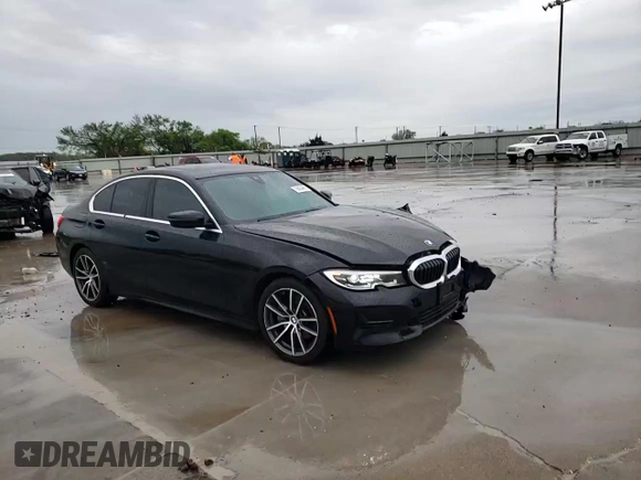 2020 BMW 3 Series 330i with VIN 3MW5R1J08L8B05599, listed as a Copart auction lot 50084805 with 92,028 mi miles and Salvage Title. Bid and sale history available at DreamBid. Image 11.