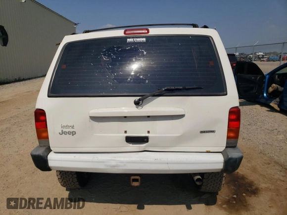 2001 Jeep Grand Cherokee with VIN 1J4FT47S21L596528, listed as a Copart auction lot 68641764 with Not provided miles and Salvage title. Bid and sale history available at DreamBid. Image 6.