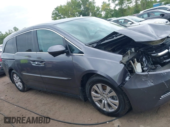 2015 Honda Odyssey EX with VIN 5FNRL5H48FB126247, listed as a IAAI auction lot 42836412 with 54,548 mi miles and . Bid and sale history available at DreamBid. Image 14.