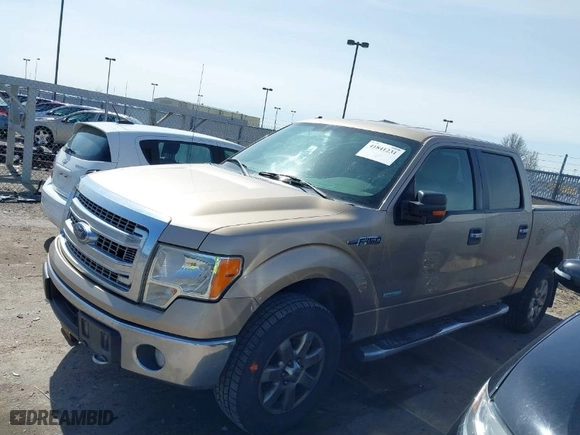 2014 Ford F-150 XL with VIN 1FTFW1ET7EKE55635, listed as a IAAI auction lot 41841231 with 263,240 mi miles. Bid and sale history available at carsss.com. Image 2.