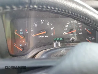 2003 Jeep Wrangler Sahara with VIN 1J4FA59S93P376775, listed as a Copart auction lot 53979415 with 93,995 mi miles and Salvage title. Bid and sale history available at DreamBid. Image 9.