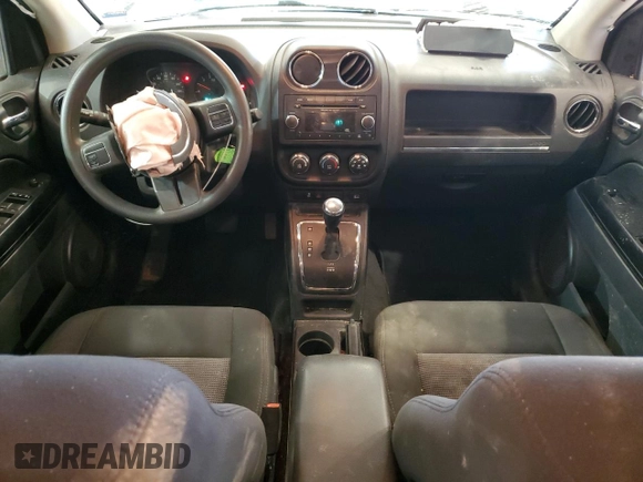 2013 Jeep Compass Sport with VIN 1C4NJDBB5DD129407, listed as a Copart auction lot 43048325 with 118,755 mi miles and Salvage Title. Bid and sale history available at carsss.com. Image 8.