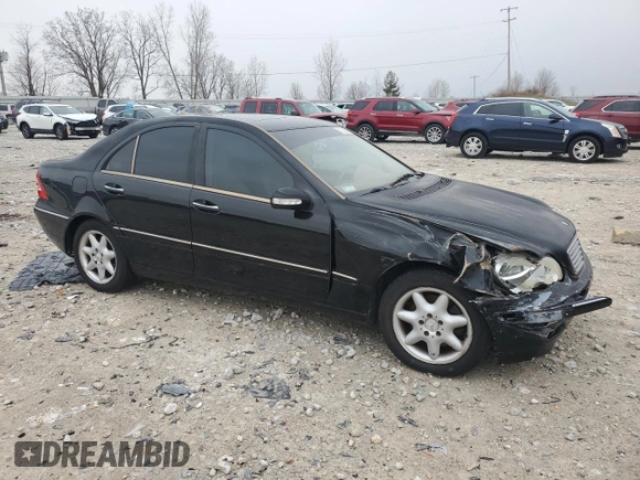 2003 Mercedes-Benz C 240 z VIN WDBRF81J03F374264, wystawiony jako Copart lot #51058085 z przebiegiem 167 865 mil mil oraz Czysty tytuł • Clean title. Historia ofert i sprzedaży dostępna na DreamBid. Obrazek 4.