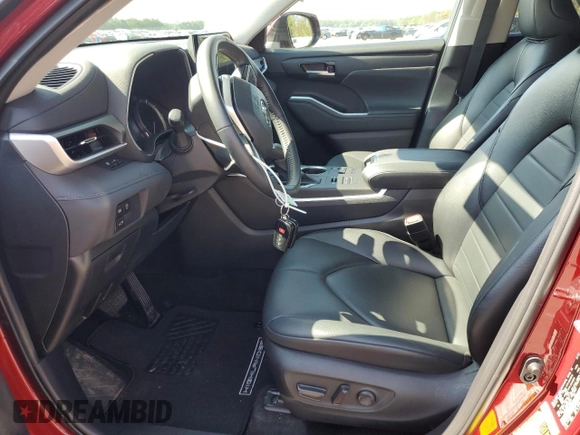 2023 Toyota Highlander L with VIN 5TDKDRBH2PS509311, listed as a Copart auction lot 61045995 with 14,411 mi miles and Salvage title. Bid and sale history available at DreamBid. Image 7.