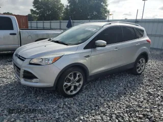 2015 Ford Escape Titanium с VIN 1FMCU0J97FUA14845, выставлен на аукционе Copart как лот 58911445 с пробегом 110 437 миль миль и Списание • Salvage title. История ставок и продаж доступна на DreamBid. Изображение 1.