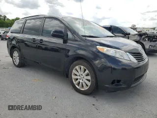 2014 Toyota Sienna LE with VIN 5TDJK3DC9ES087180, listed as a Copart auction lot 54420785 with 107,993 mi miles and Salvage title. Bid and sale history available at DreamBid. Image 4.