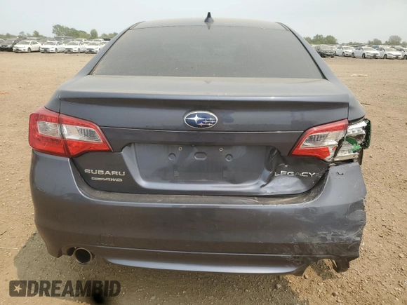 2017 Subaru Legacy Premium with VIN 4S3BNAC69H3025649, listed as a Copart auction lot 59303375 with 115,622 mi miles and Salvage title. Bid and sale history available at DreamBid. Image 6.
