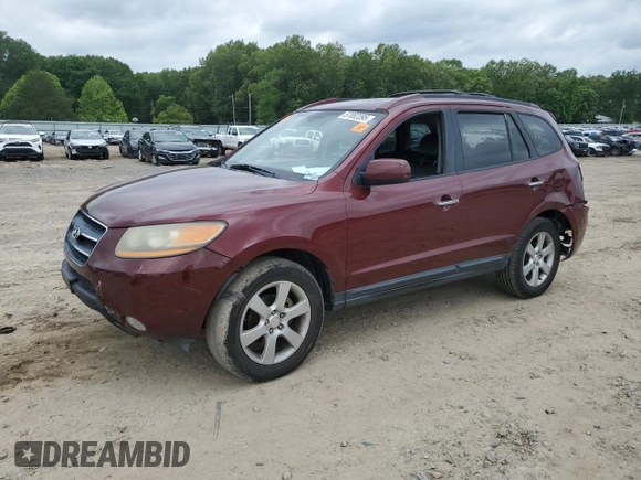 2009 Hyundai Santa Fe Limited z VIN 5NMSH13E49H287094, wystawiony jako Copart lot #57082395 z przebiegiem 258 193 mil mil oraz Szkoda całkowita • Salvage title. Historia ofert i sprzedaży dostępna na DreamBid. Obrazek 1.