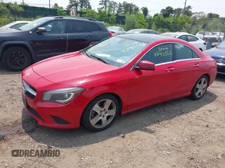 2015 Mercedes-Benz CLA 250 with VIN WDDSJ4GBXFN223295, listed as a IAAI auction lot 42455611 with 38,805 mi miles and . Bid and sale history available at DreamBid. Image 17.